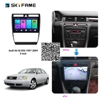 for audi a6 s6 rs6 1997 2004 2 din car radio android multimedia player gps navigation ips screen 9 inch