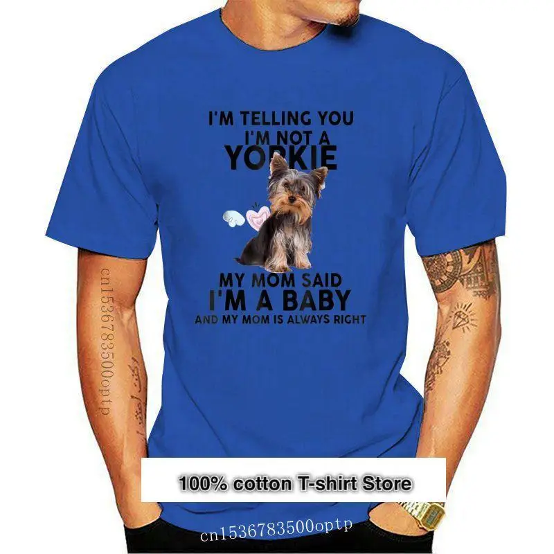 Camiseta Yorkie para mujer camiseta te digo que no tengo Yorkie. Футболка с надписью My Mom | Мужская одежда