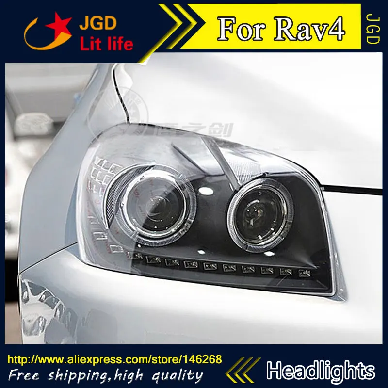 Стайлинг автомобиля светодиодные фары Toyota RAV4 HID Грыжа лампа аксессуары для 2009-2013