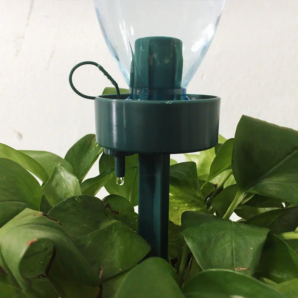

5Pcs Dark Green Household Automatic Drip Timing Automatic Watering Device Irrigation Tool Garden Accessories