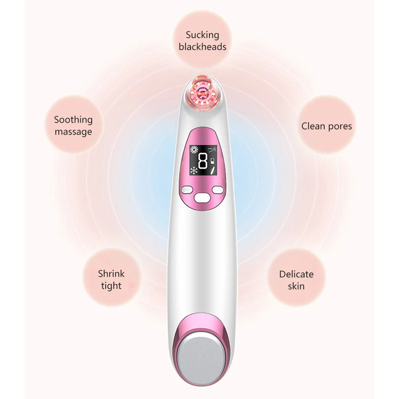 давить прыщи для лица Глубокое удаление черных точек лицо поры пылесос угорь