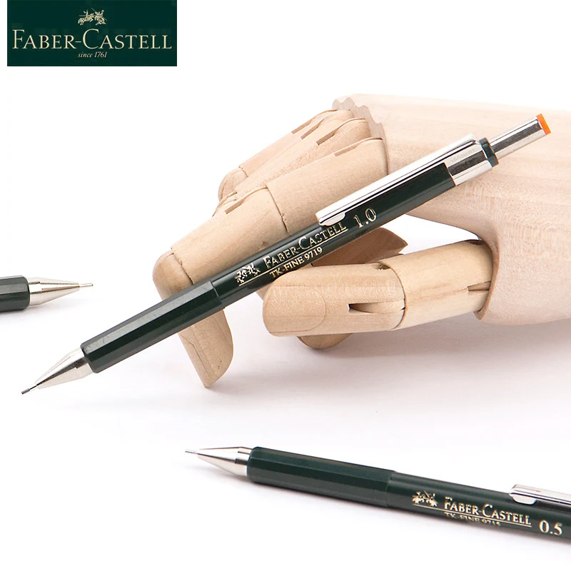 Faber Castell TK FINE 9713 металлический механический карандаш Карандаш для занятий 0 35/0 5/0 7/1