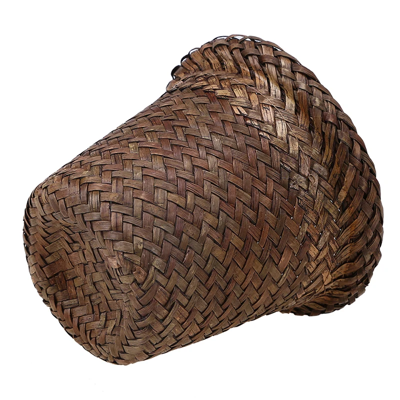 Корзина для хранения травы садовый цветочный горшок ручная работа органайзер