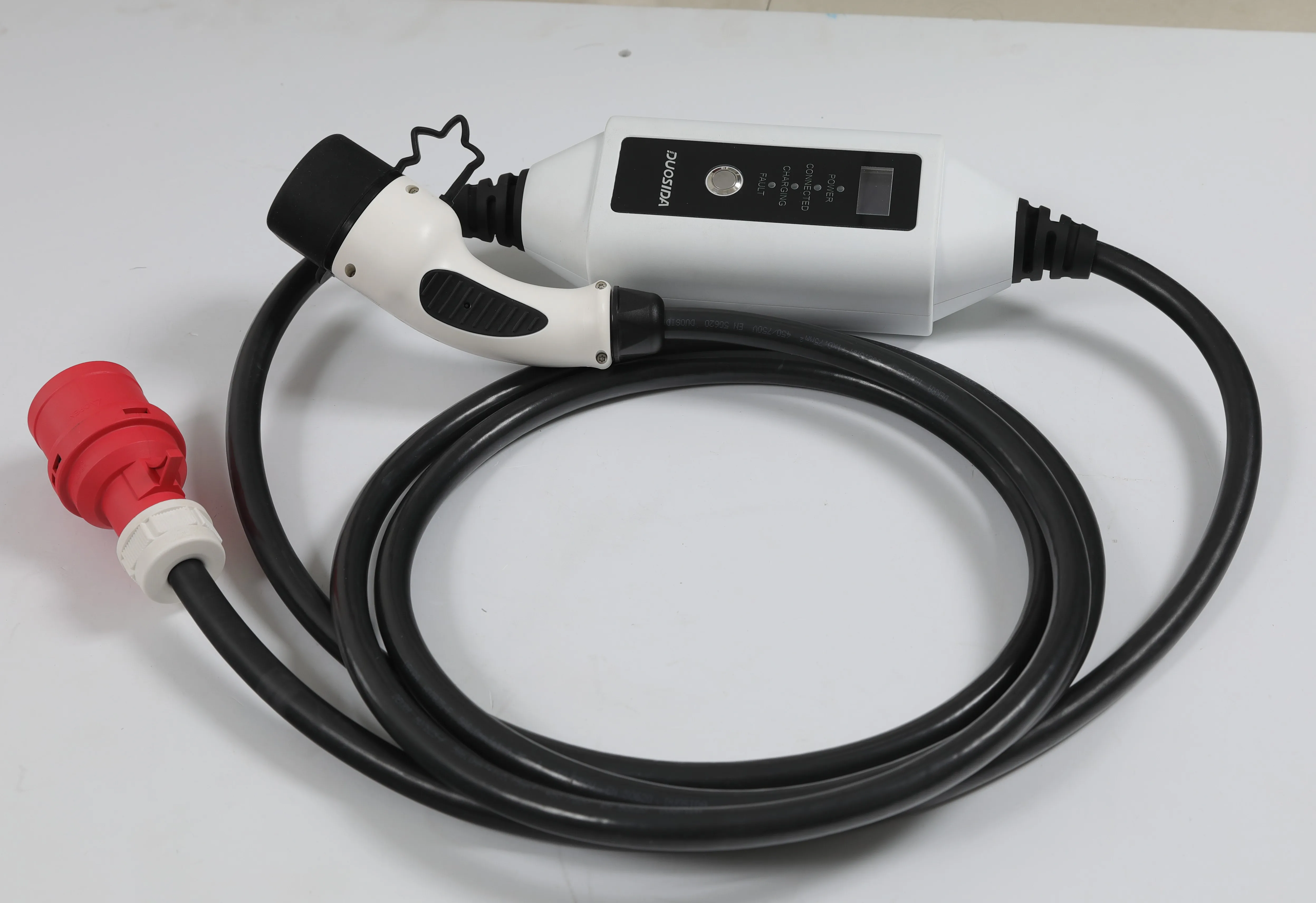 

DUOSIDA 22KW Type 2 portable charger,32A three phase 7pins