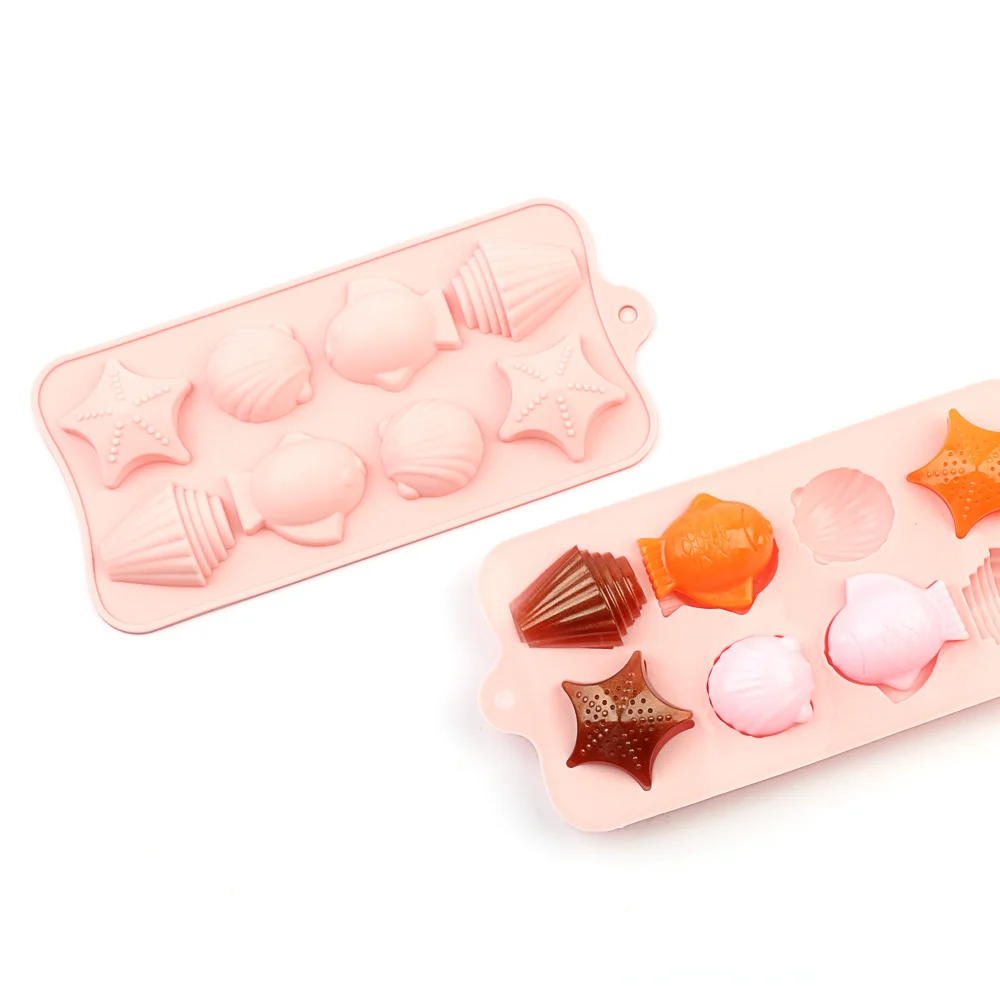 3D форма для шоколада силиконовая торта выпечки антипригарная желе пудинга