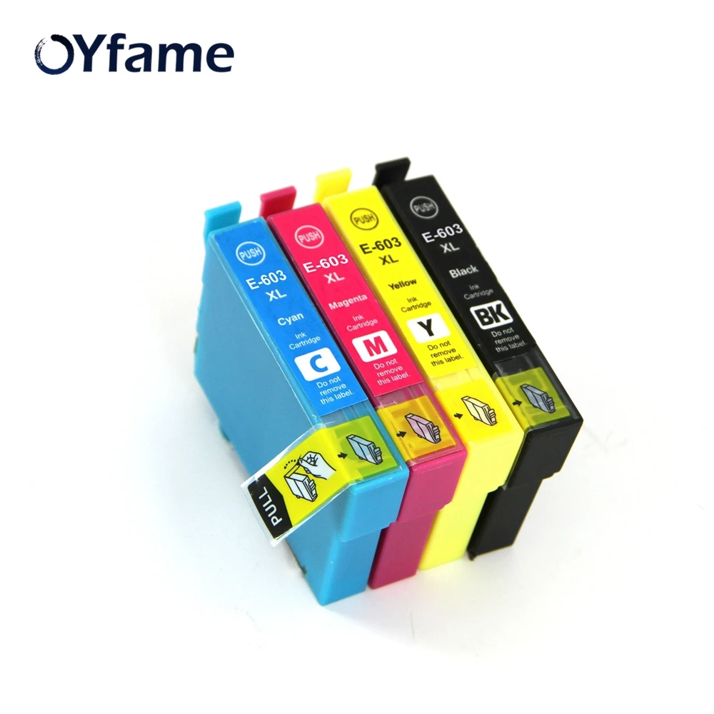 Совместимый с OYfame T603XL 603XL чернильный картридж для Epson 603 зеркальная фотография |