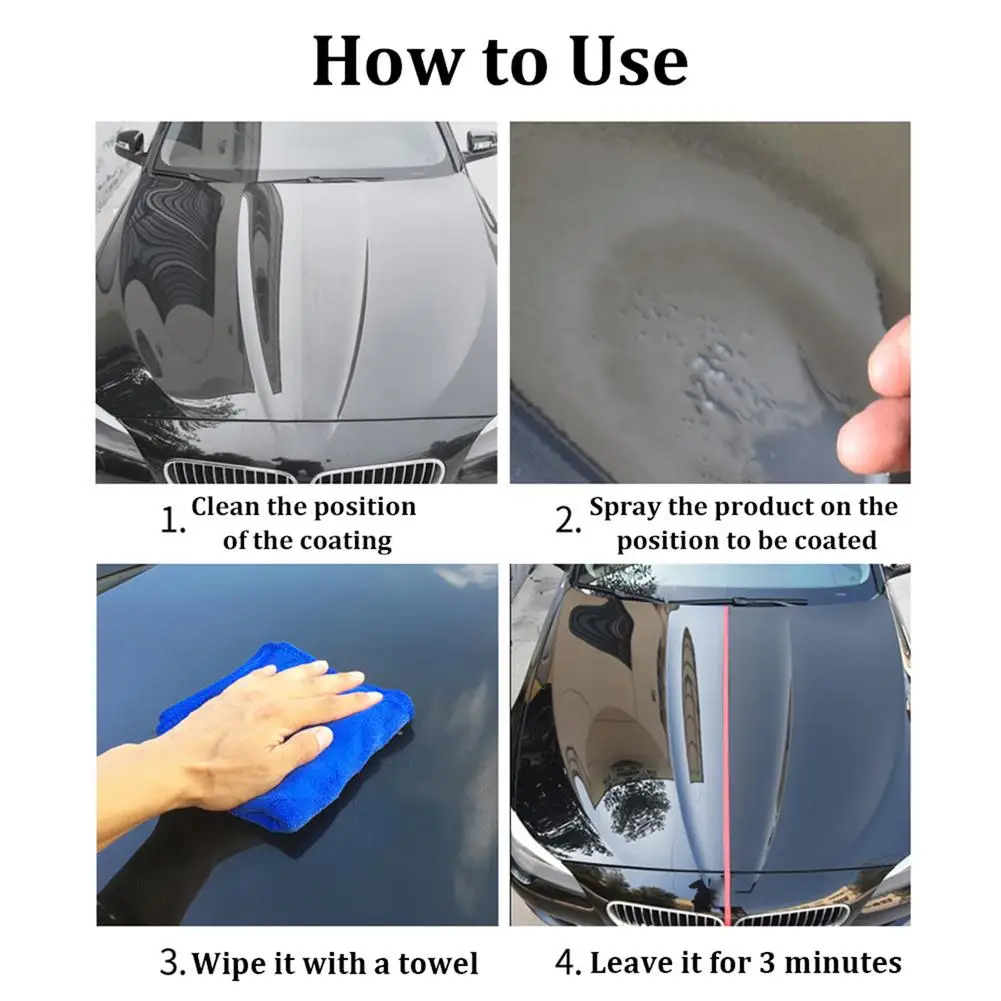 

Car Repair Spray Oxygen Prevention Anti-scratch Essence Crystal Coating Ceramic Liquid Auto Lacquer Paint Care Polished Glass Ho