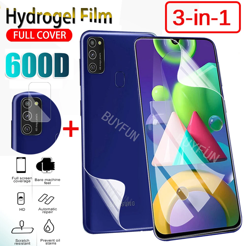 Гидрогелевая пленка 3 в 1 для Samsung M51 M31 S M30s M21 M11 M10 M01 | Мобильные телефоны и