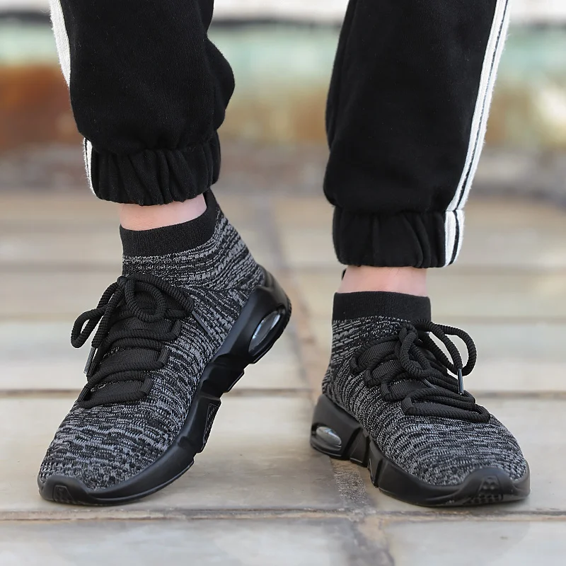 Plus Size 46 Summer 2020 High Quality Air Cushion Tennis Shoes Male Sport Shoes Stable Non-slip Fitness Sneakers Student Shoes