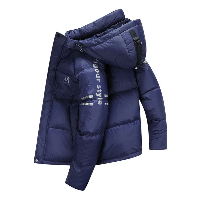 

Высококачественные Брендовые мужские зимние куртки, теплый изоляционный пуховик, мужские ветрозащитные толстые пальто на 90% белом утином пуху, парки для мужчин