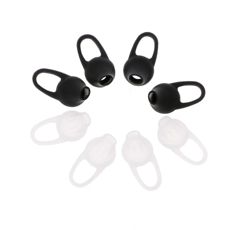 4 пары мягкие силиконовые In Ear Bluetooth наушники Чехлы вкладыши накладки подушки