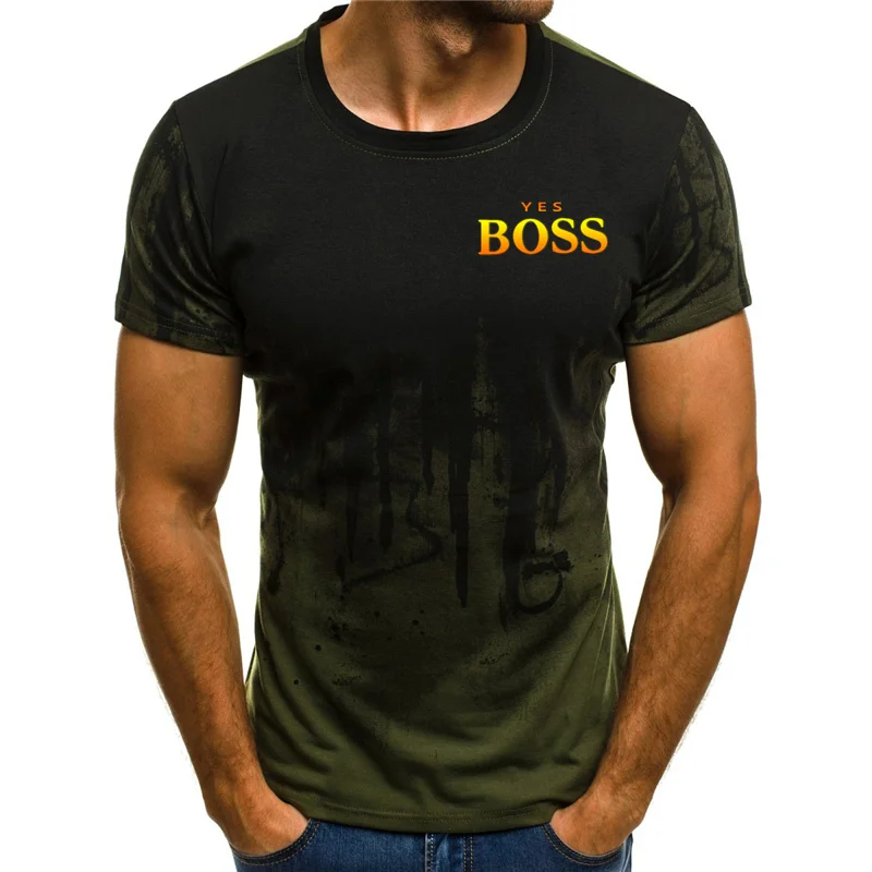 

2021 New men's T-shirt high quality brand printed round neck short sleeve T-shirt cool men's wear