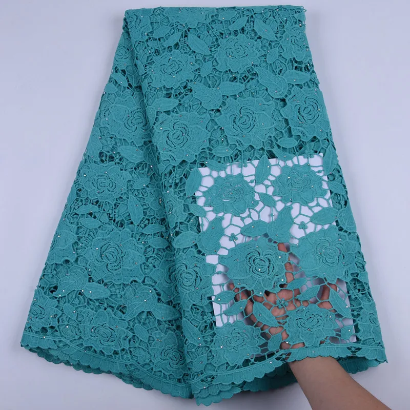 Белый африканский гипюр кружевная ткань 2019 высококачественное кружево