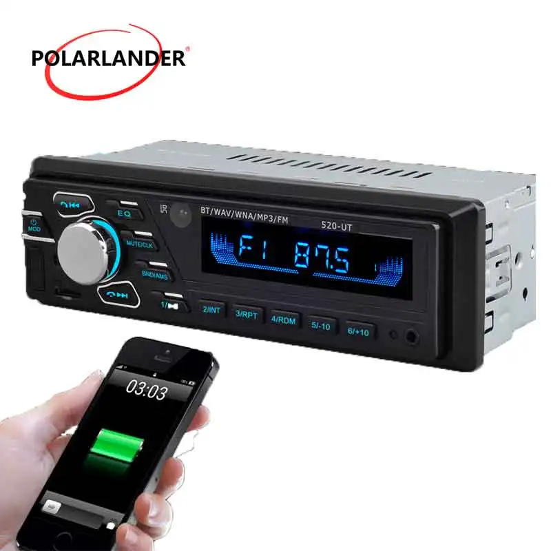 Автомагнитола 1 Din стерео MP3-плеер Кассетная магнитола с FM-радио автомагнитола |