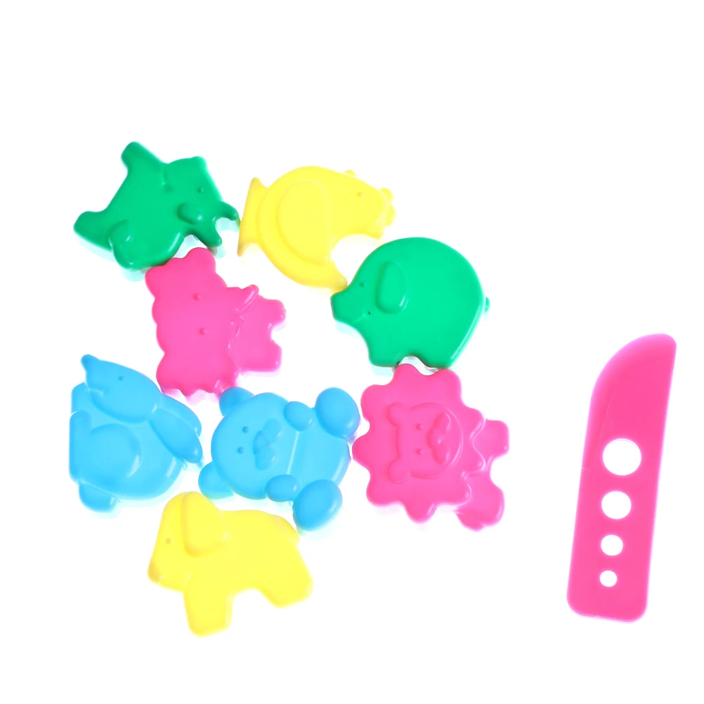 

36pcs/set Playdough Tool And Mold Play Dough Model Toys Creative 3D Plasticine Tools Set Kit For Children Gift 4-7cm