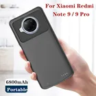 Чехол для Xiaomi Redmi Note 9 5G, чехол для аккумулятора, противоударный чехол для зарядного устройства для Redmi Note 9 Pro, задняя крышка для смартфона