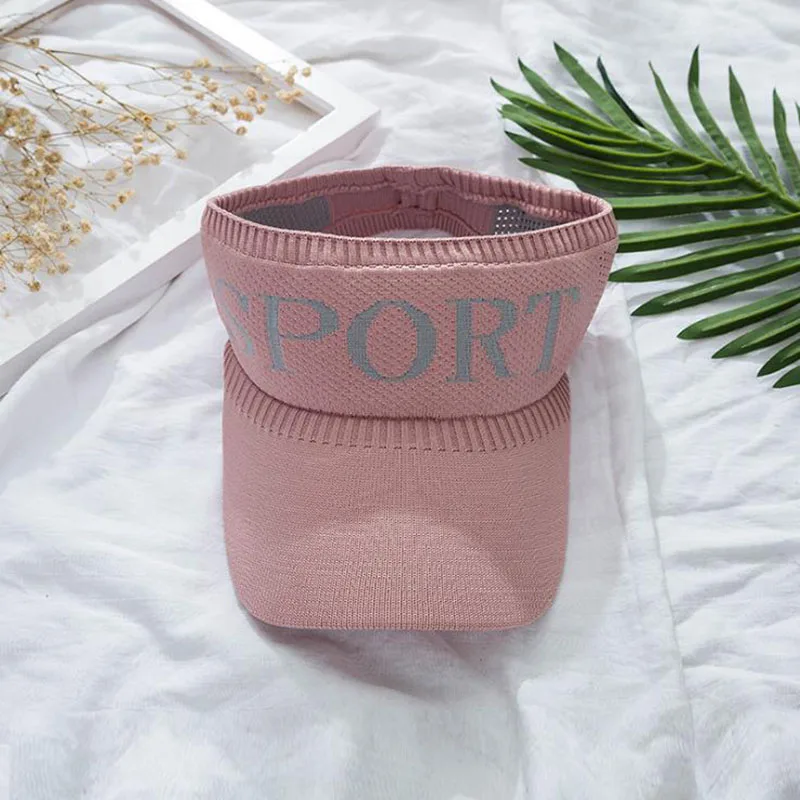 Outdoor Soft Brim Sun Visor Running Cap Summer Anti UV Sport Hiking Tennis Beach Empty Top Hat Headscarf Headband Women Men | Аксессуары