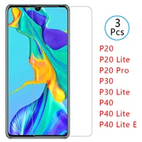 case for huawei p30 p40 lite e p20 pro cover tempered glass screen protector on p 20 30 40 light p40lite protective phone coque