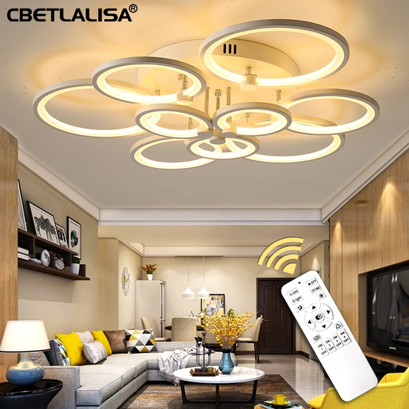 Современный светодиодный Люстра для гостиная спальня кухня Потолочная люстра