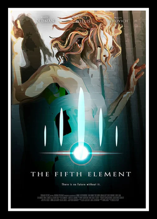 Великолепный Классический плакат по научной фантастике JL The Second Element