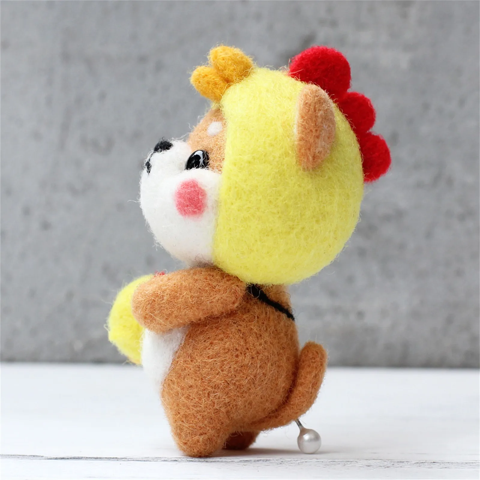 Симпатичная собака креативная игрушка для домашних животных ручной работы кукла