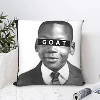 jordan young goat square pillowcase cushion cover creative home decorative throw pillow case home nordic 4545cm