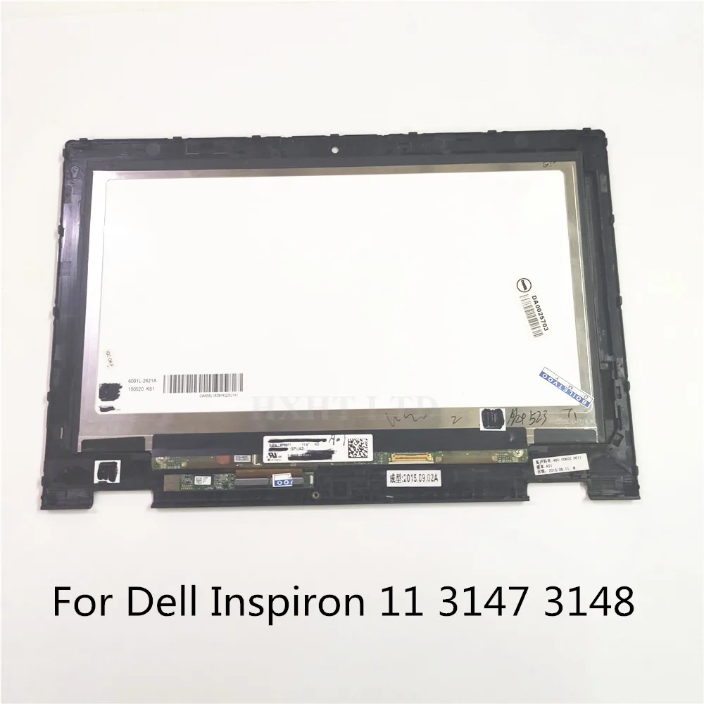 Оригинальный сенсорный ЖК экран для Dell Inspiron 11 3147 3148 3000 LP116WH6 SP A2 A3 1366*768 с рамкой