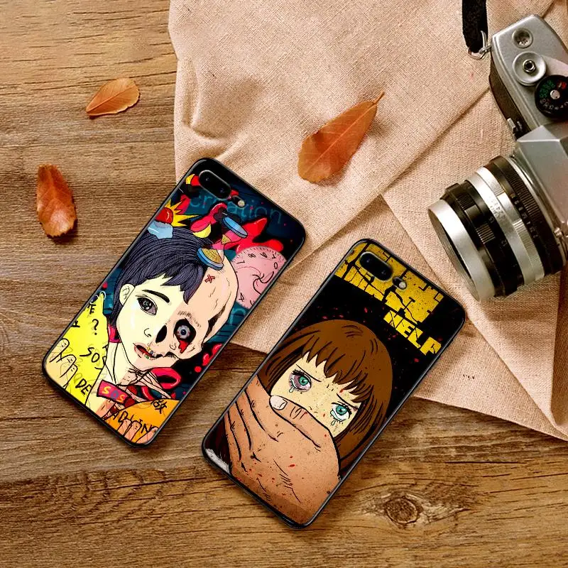 Сатирический уход за картинкой для детей iPhone 6 6S 7 8 Plus X XS XR Max 5 5S TPU Мягкий защитный