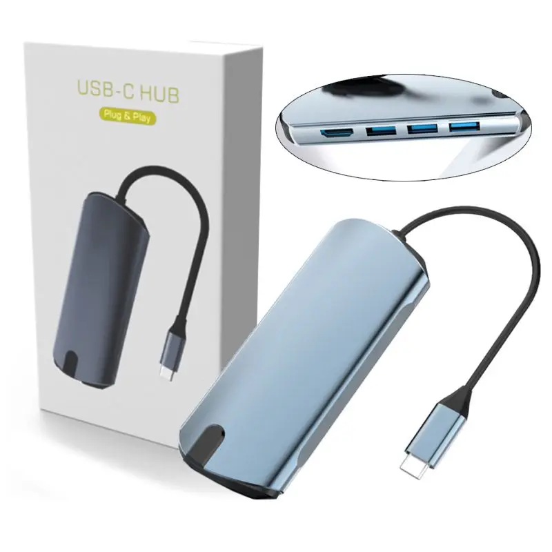 

4-in-1 USB HUB 3 0 Type C Adapter 4 Ports USB 3.0 Splitter for Notebook PC Hub