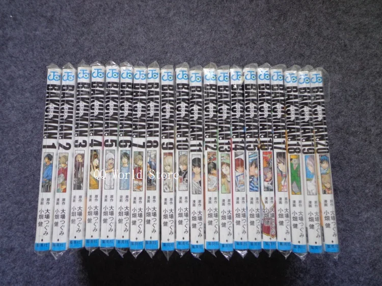 Рисунок 4 - Полный набор из 20 книг bakumanバマンマンмолодежное