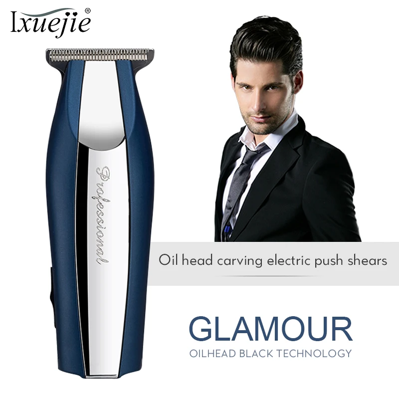 

Professional Hair Men's Cordless Haircut Adjustable Ceramic BladeTrimmer Rechargeable Hair Clipper Low Noise Cutting Machine