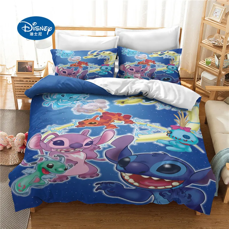 2020 Disney из мультфильма Лило Стич Комплект постельного белья для детей
