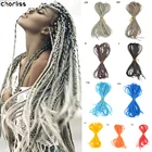 Zizi косички для волос, красочные синтетические косички для плетения, удлинители волос, пряди для плетения Zizi