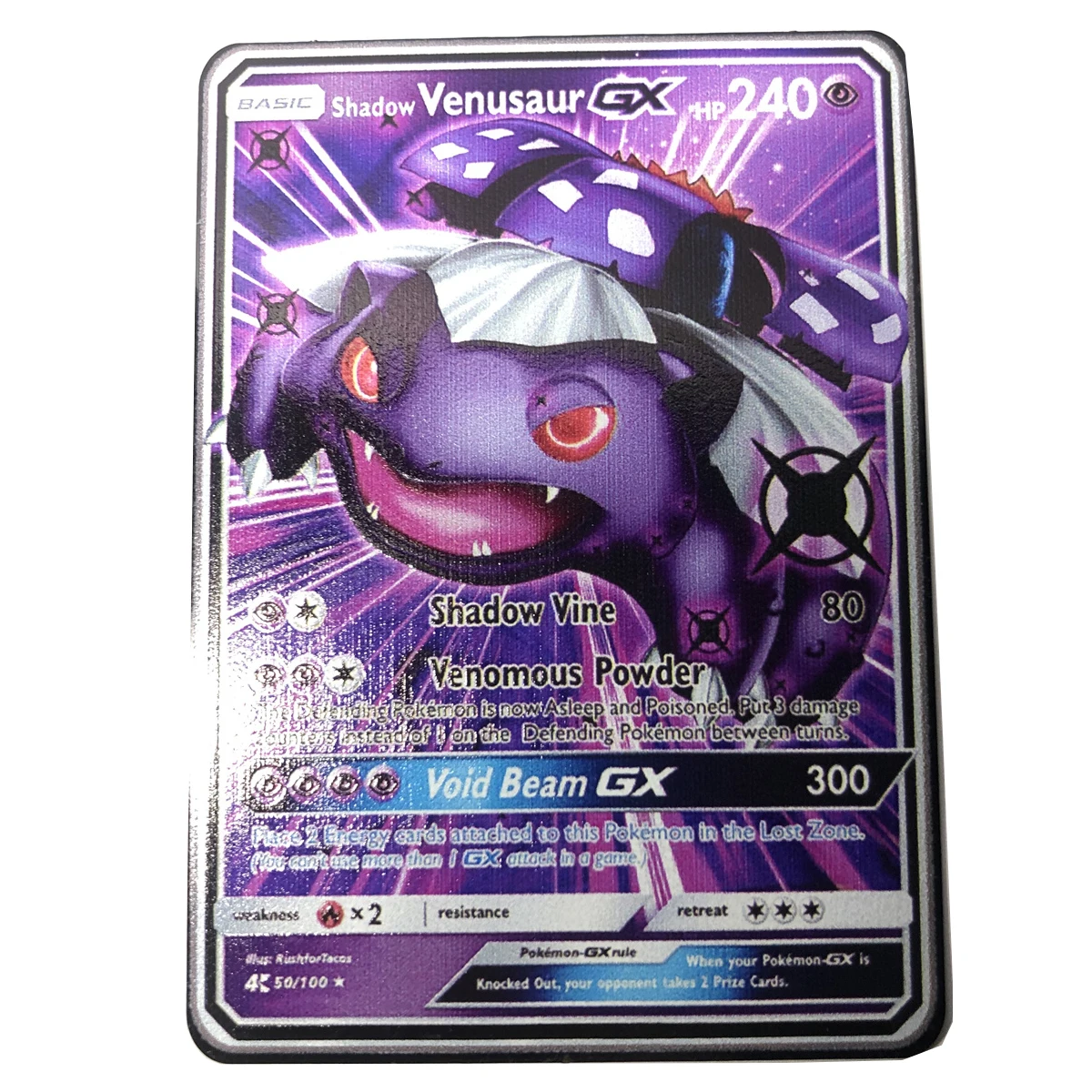 Покемон черный металлический карточка Eternatus Charizard blastoisvenusaur Vmax V GX игра битва