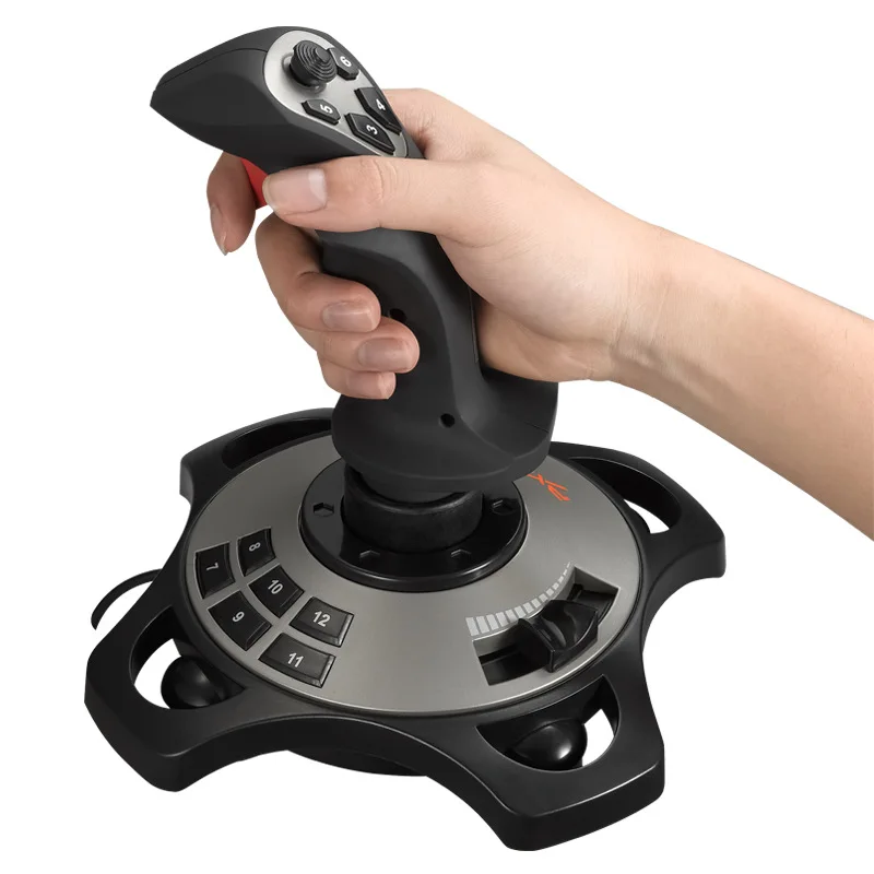 

For PXN-2113 Flight Simulator Gamepad Vibration Controller USB Wired Gaming Joystick Joypad For PC/Desktop Game Accessories