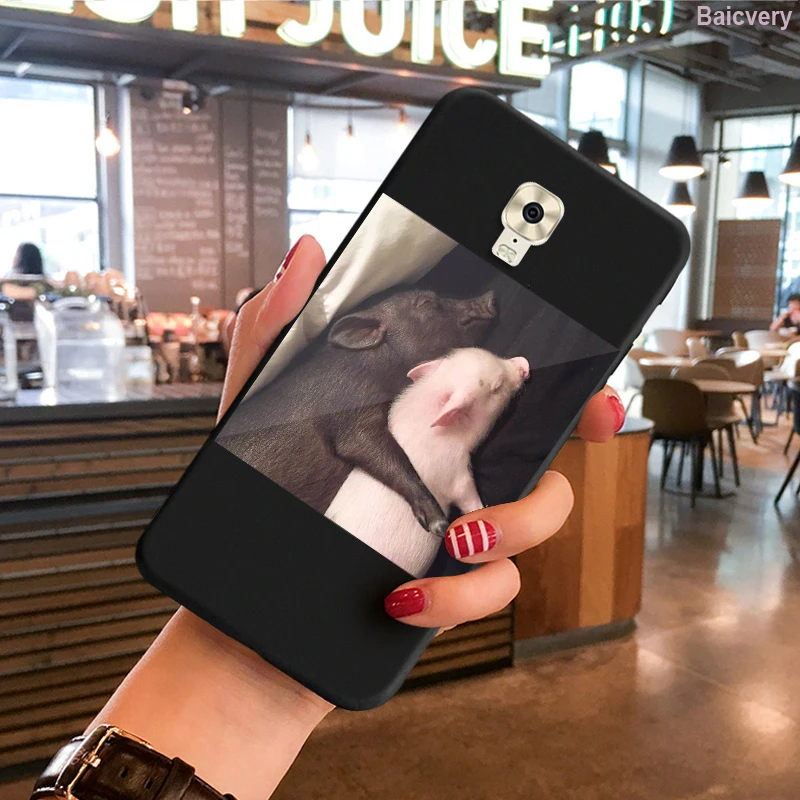 Чехол бампер из ТПУ для свиньи пары чехол накладка телефона высокого качества Power