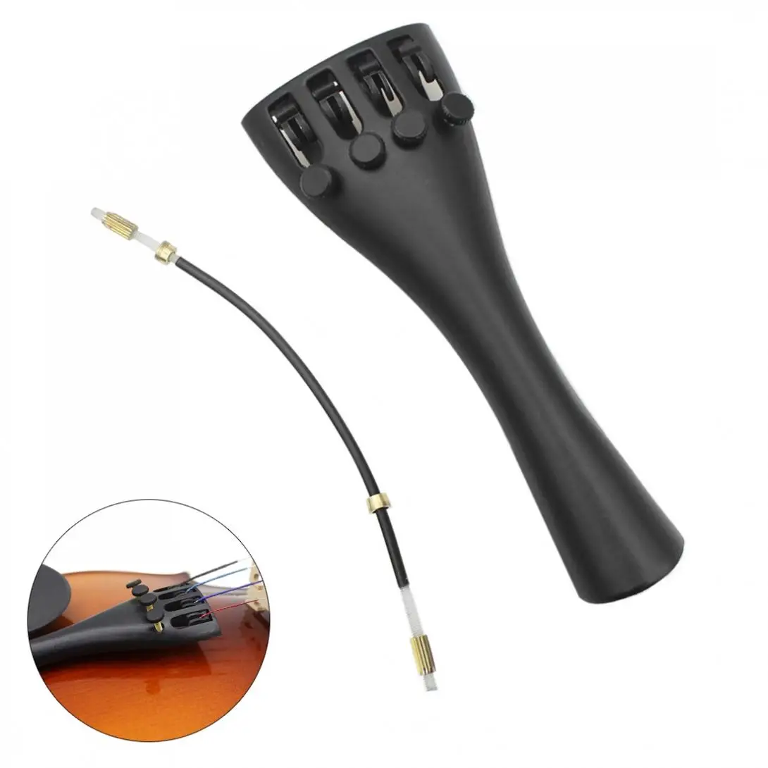 Набор деталей для скрипки 3/4 4/4 с заглушкой из алюминиевого сплава 4 тонких тюнера