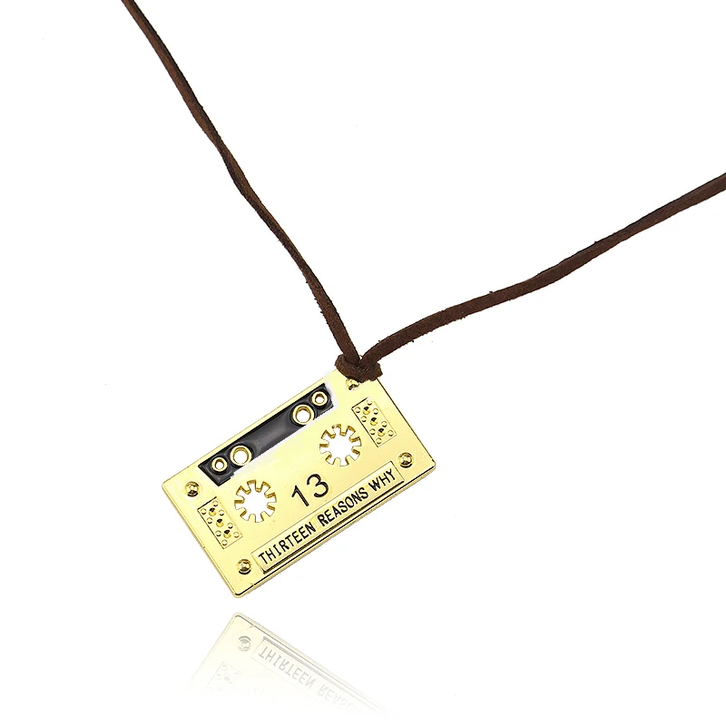Креативная Кассетная лента из фильма 13 тринадцати причин почему кулон ожерелье