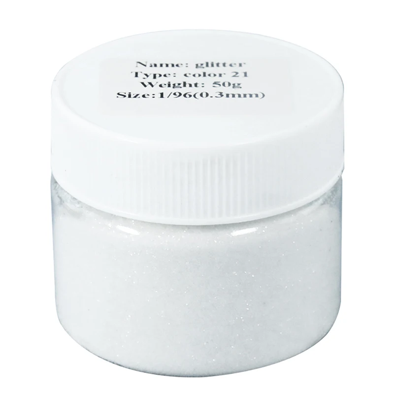 Белый блестящий порошок жемчужные пигменты акриловые блестящие краски No.21 для