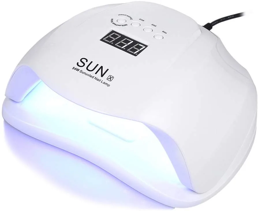 Sun X 54w Светодиодная Лампа Для сушки Ногтей Авто зондирующая машина лечения УФ