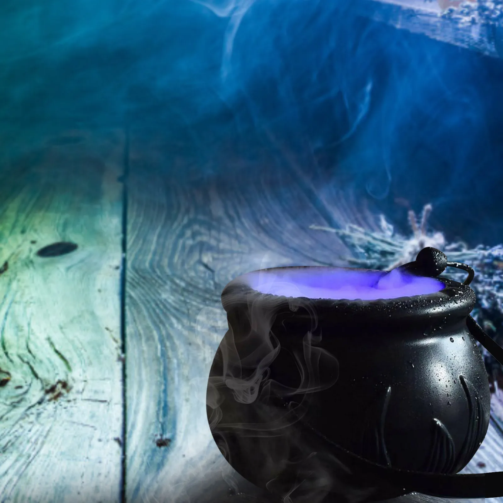 

Новинка, украшение на Хэллоуин Witch, распылитель, меняющий цвет, атмосферная лампа для вечеринки, светильник, декор для домашвечерние, реквиз...