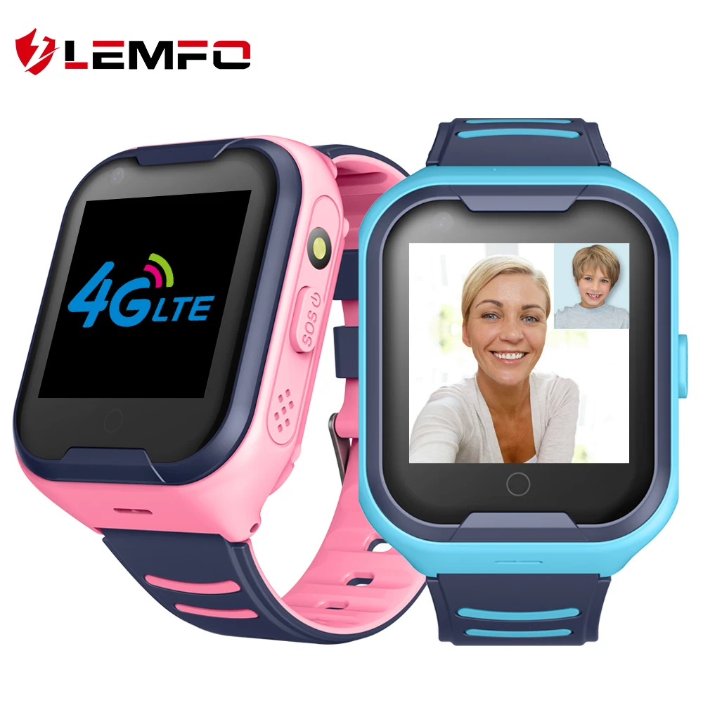 

LEMFO G4H 4G Kids Smart Watch GPS Wifi Video Call With SIM Card 650Mah Big Battery 1.4 Inch Screen Baby Smartwatch For Children