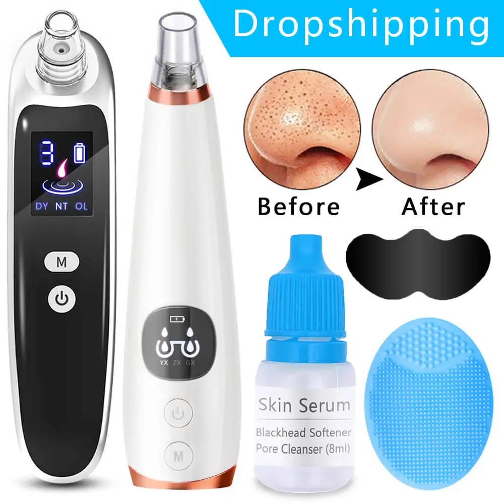Дропшиппинг Удаление угрей вакуумный экстрактор пор Маска для носа крем кожи