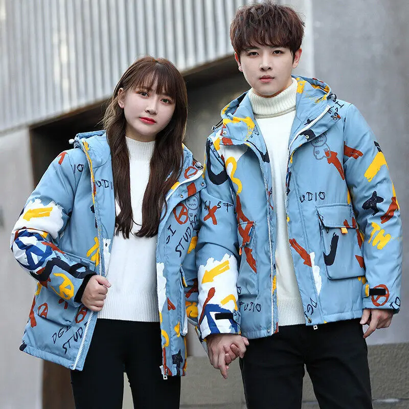 2021 new High Quality Fur Collar Thick Padded Jacket Men Winter Outdoor Windproof Long Cotton-Padded Jacket