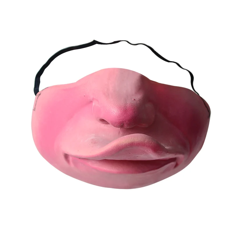 1 шт. забавная половина латексная маска для лица ужасов декора маскарада на