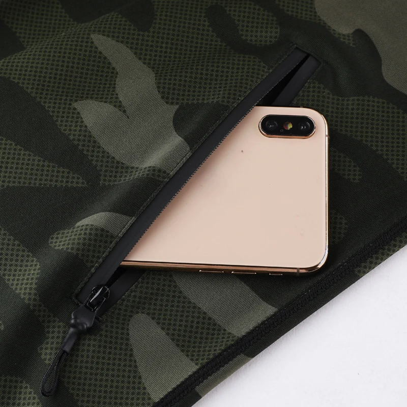 Men Sports Jackets Camouflage Outdoor Sports Zipper Hoodies Casual Gym Training Sweatshirts Breathable Running Thin Coats