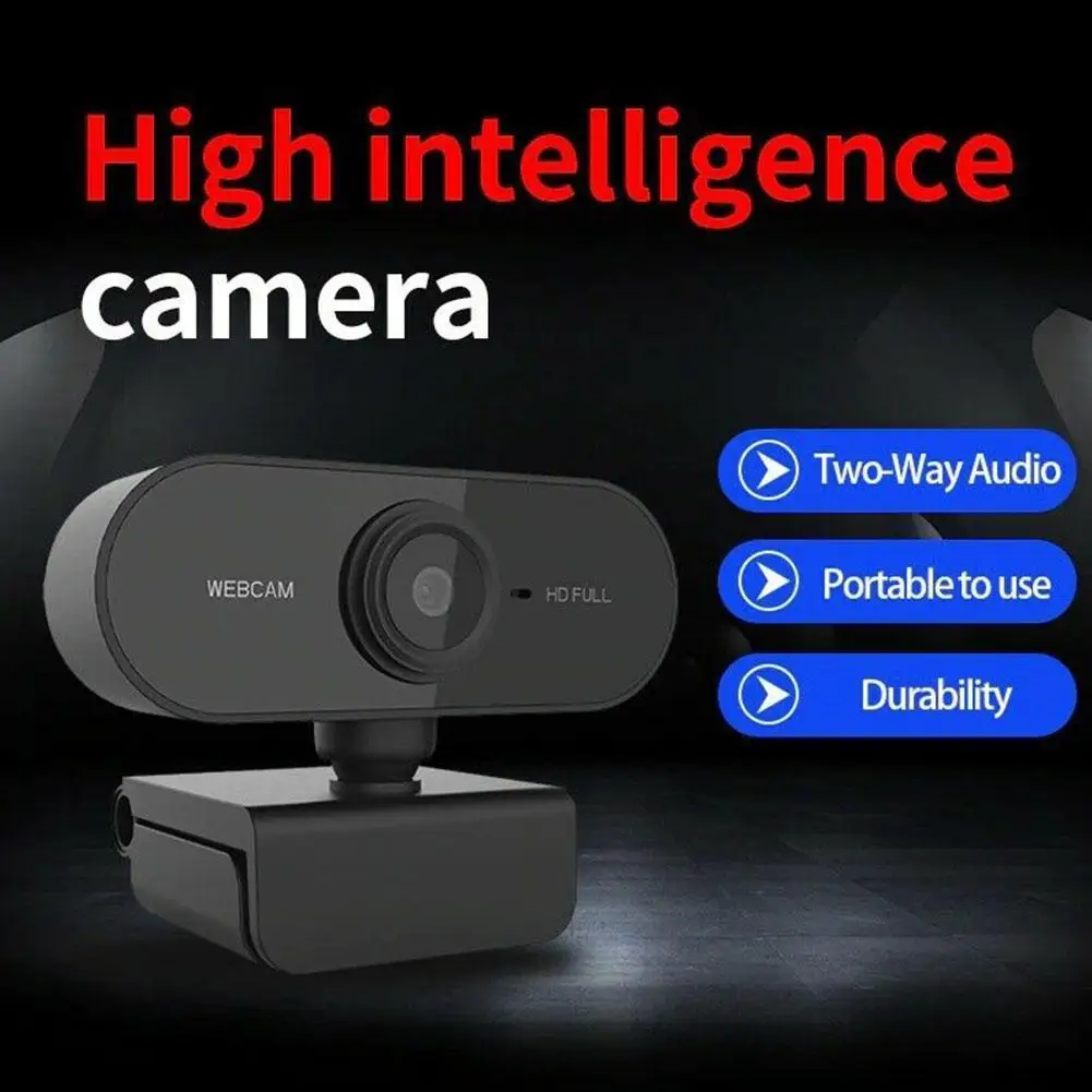 

HD 1080P Webcam Mini Computer PC WebCamera With Microphone Rotatable Video Conference Broadcast For Live Work Cameras Calli C9R8