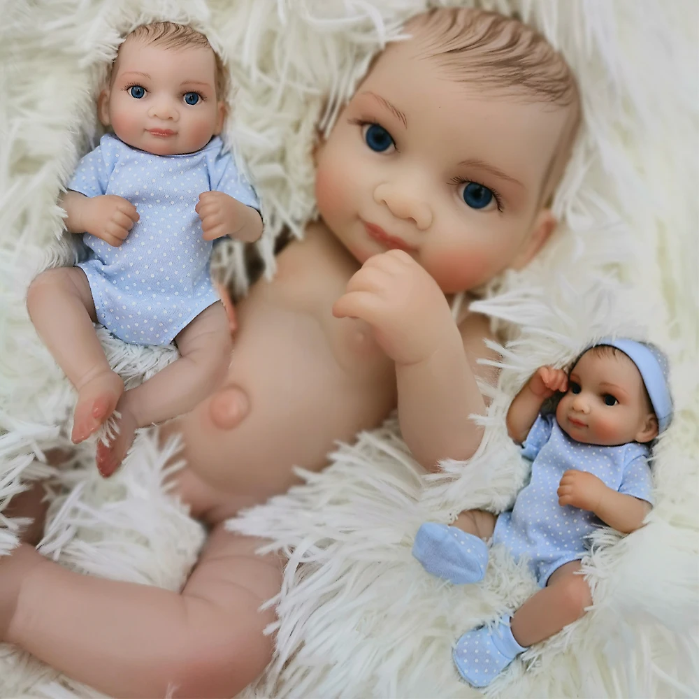 

OtardDolls 10inch boutique Reborn dolls handmade vinyl full silicon bebe reborn dolls bonecas Toy for Girls Birthday Gift