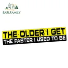 EARLFAMILY 15 см x 3 см старше Быстрая автомобильная наклейка на бампер искусственная наклейка на автомобиль грузовик фургон классический винтажный Ретро водонепроницаемый Стайлинг автомобиля