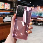 Алмазный зеркальный чехол для Samsung Galaxy S20 S21 Plus S21 S20 Ultra Note 10 10 Pro 20 A71 A72 A51, роскошное зеркало для макияжа, мягкий чехол